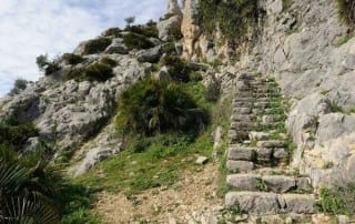 Escalera Árabe en El Chorro