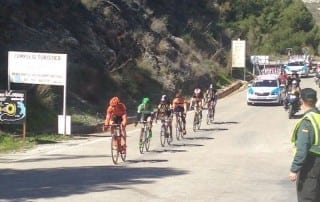 Vuelta Andalucía 2015 en El Chorro