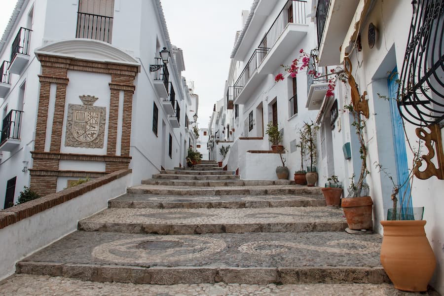 Pueblos más bonitos de interior Málaga Frigiliana