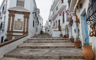 Pueblos más bonitos de interior Málaga Frigiliana