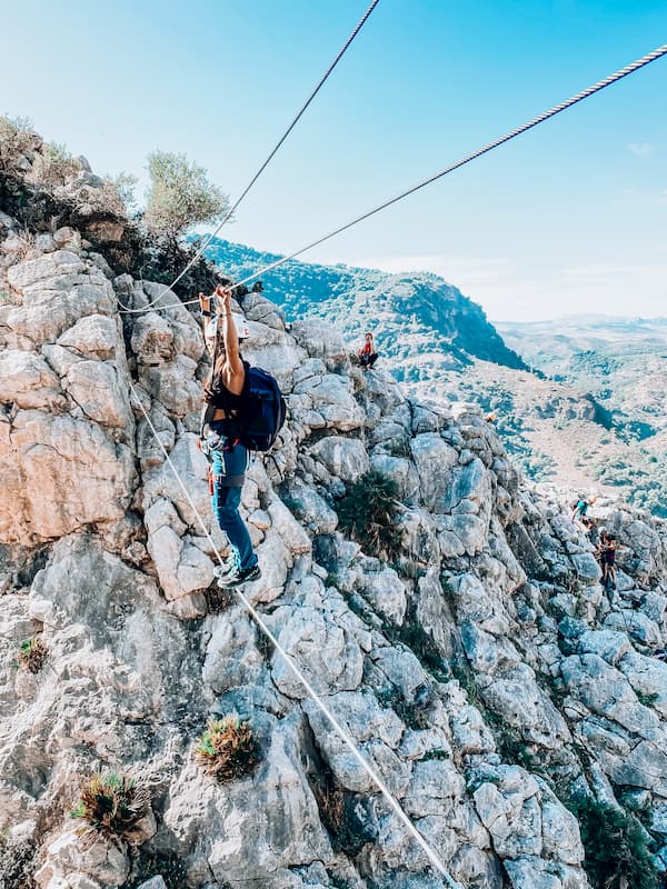 Vía ferrata el Chorro
